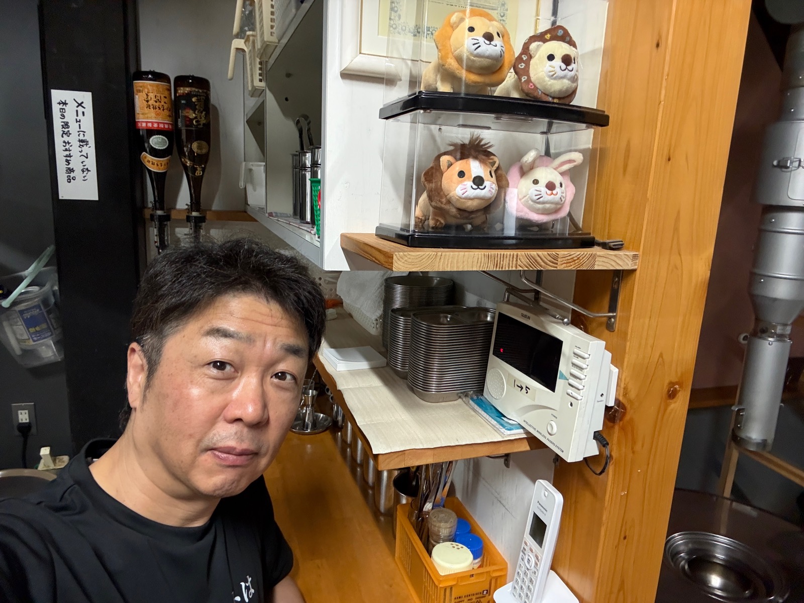 焼肉味楽の店主